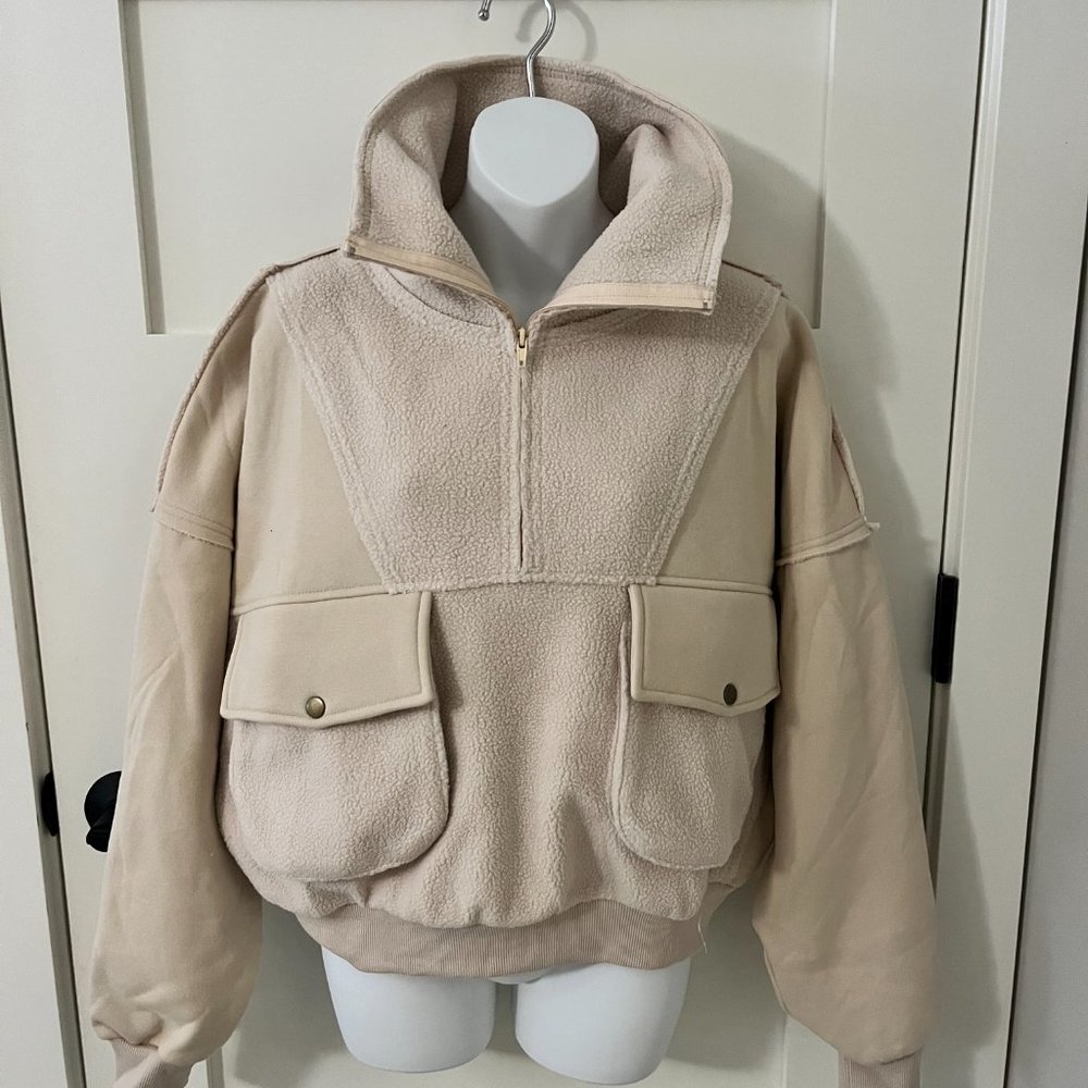 Beige Women's Crop Top - Picture 8 of 10